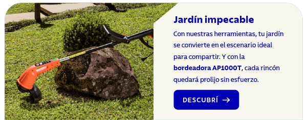 Jardín impecable